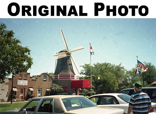 Original Color Photo with defects.